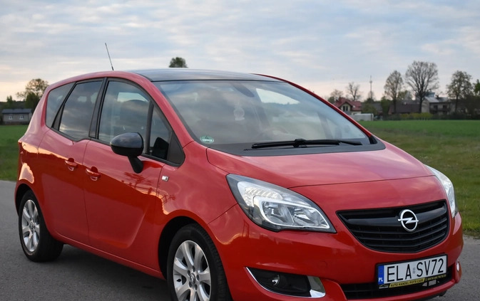Opel Meriva cena 34900 przebieg: 149000, rok produkcji 2014 z Łask małe 781